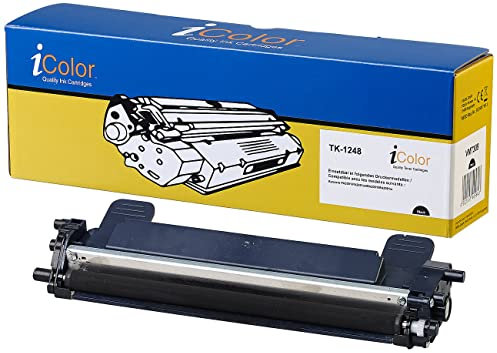 iColor Kyocera Pa2001w: Toner für Kyocera-Laserdrucker (ersetzt TK-1248), Black (schwarz) (Ma2001w, Toner Cartridges für, Laser)