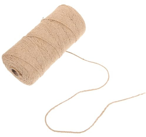 HOMOBABE 1rolle Sisal Seil Für Katzenkratzbaum Schnittbares Langlebiges Multifunktionales Kratzseil Für Möbel Und Kratzbaum-Dekoration Zum Basteln Und Gartenarbeit
