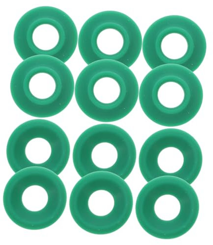 Warmhm Joint Gourde Inox en Silicone Réutilisable, 12 Pièces, Étanche et Anti-fuite, pour Bouchons de Bouteille en Verre, Usage Maison et Extérieur