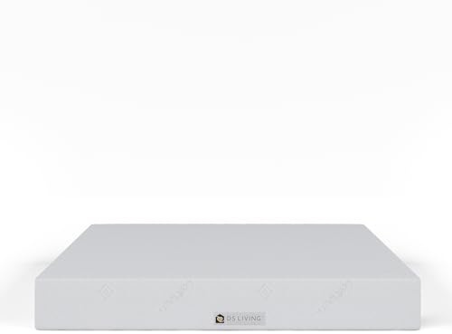 DS Living PureDream Memory Foam Mattress – Orthopedic 8 Inch Deep | Intelli-Memory Foam for Full Body Support | Washable Breathable Cover | CertiPUR Certified | Made in UK (6FT Super King)