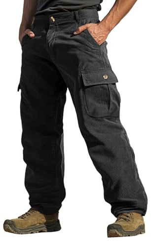 TOFOTL Pantaloni Tuta Uomo Cotone Tuta Estiva Pantaloni Militari Eleganti Abbigliamento Tattico Yoko Traspirante