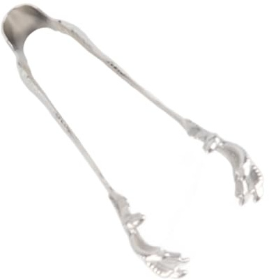 Acouto Pinze per Ghiaccio Eagle Claw, Acciaio Inossidabile per Uso Alimentare, Design Antiscivolo, Perfette per il Bar di Casa e per Servire il Ghiaccio