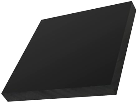 CXGBQSJ Panneau en Bakélite Résine Phénolique Feuille Isolante Électrique Durable Plaque Résistante À La Chaleur pour Atelier et Projets D'ingénierie,250 * 250 * 12mm