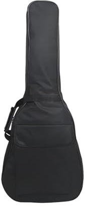 MZYFDC gitarrfodral 100 cm gitarrväska akustisk klassisk gitarrväska mjuk bärväska polyester dubbel axel ryggsäck gitarrdelar och tillbehör, Svart, En storlek, En stil