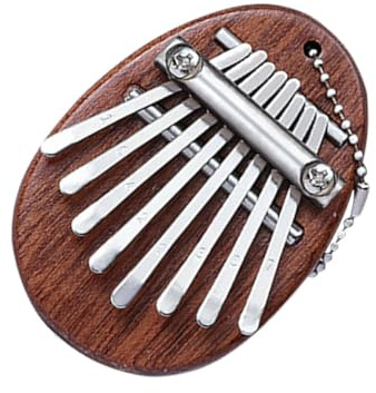 HOMOCONO Kalimba für Anfänger mit 8 Tönen und Mangansstahl Daumenklavier mit Einfachem Spiel und Komfortablem Griff Heim Kalimba Musikinstrument
