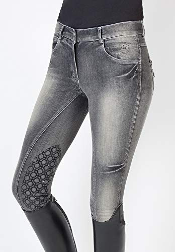 PFIFF 102351 Reithose Starshine, Damenreithose Mädchenreithose Grip-Besatz