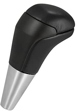 Motoforti Car Auto Automatic Gear Stick Shift Knob, for Toyota Avalon 2005-2018, Faux Leather, Metal, Black