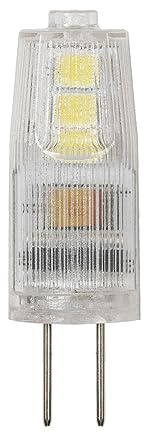 VELAMP lampadina LED a capsula - Attacco G4 - Potenza 1,5W Equivalenti 10W - Luminosità 150lm - Temperatura colore 6500K (luce fredda) - Ideale per sostituzione lampade alogene - Tensione 12V