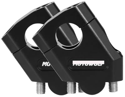 Handlebar Risers For Y&amaha FZ6 S2 FZ 6 MT-07 MT-09 MT07 MT09 MT 07 MT 09 Motorcycle Handlebar Riser Bar Mount Handle Clamp 28mm 22mm (Color : 28mm Black)