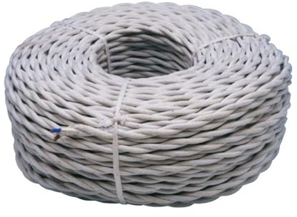 TRANCE 3 x 2,5 weißes Kabel: Ideal für eine sichere elektrische Installation. Das flexible und geflochtene Design sorgt für Haltbarkeit und optimale Leistung, perfekt für jedes Zuhause oder Projekt.