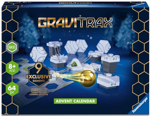 Ravensburger GraviTrax Adventskalender - Ideal für GraviTrax Anfänger und Fans, Konstruktionsspielzeug für Kinder ab 8 Jahren