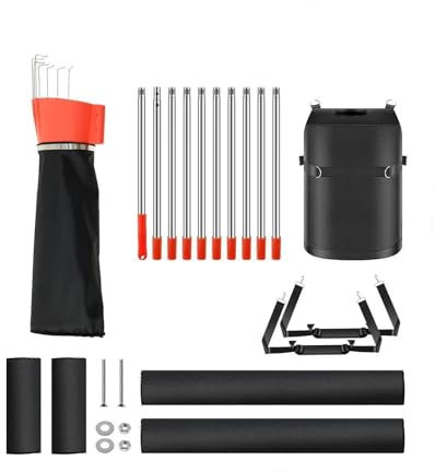 Fonowx Pole de Collecte de Fruits avec Un Outil de Collecte de Sacs de pour Une de Serrée pour Collecter La Nectarine