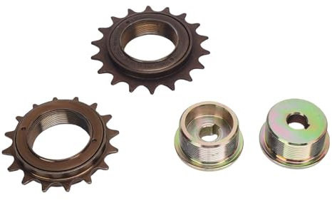 Bike Freewheel and Adapter Kit Set 16T Flywheel Steel Connection for Bicycle Cycling, Cassettes Freewheels