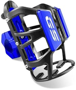 Moto Bottiglia di Acqua Gabbia Supporto di Tazza Per BM@&W R1250GS R 1250 GS R1200GS Adventure Adv Portaborraccia Per Moto, Portabicchieri(Blue-GS)