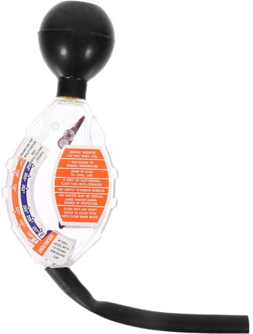 Hemobllo Frostschutzmitteltester für Auto mit Benutzerfreundlichem Design Kompakt und Leicht aus Abs Material für Fahrzeugwartung und Genaue Kühlmittelprüfung