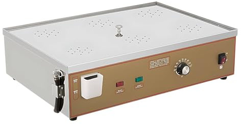 Elektrisk Dim-Sum-Ångkokare, Kommersiell Elektrisk Ångkokare, 30~110 °C Temperatur, med Torrkvalningsalarm och Oberoende Vattenförsörjningssystem 6Hole