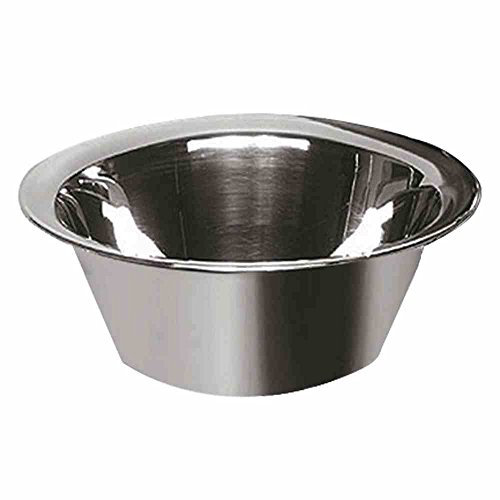 Krüger Karl Edelstahl-Schüssel, Rührschüssel, Ø 32 cm, Silber