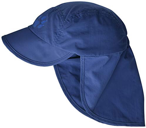 Jack Wolfskin Kinder Kappe Supplex Canyon Cap Kids, Ocean Wave, S, 1905901-1588002