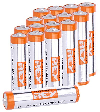 Lot de 16 Pile Alcaline AAA LR03 1.5v - High Energy