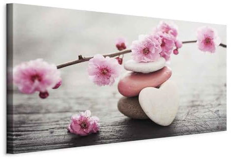 murando - Leinwandbild Spa 120x60, 120x60 cm, 1-teilig, Schlafzimmer | Hochwertige Leinwand, sofort aufhängbar, ideal fürs Wohn- oder Schlafzimmer, wasserfest und lichtecht, langlebig, stilvoll