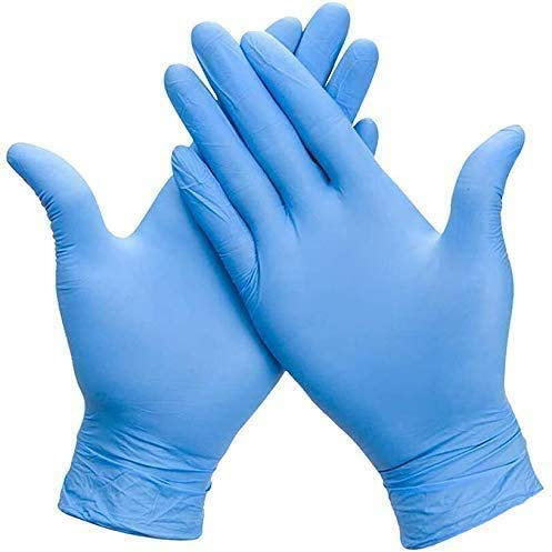 Joopark 100 Pezzi S M L Guanti Monouso, Guanti in Nitrile di Lattice, per Lavastoviglie/Cucina/Lavoro/Gomma/Guanti da Giardino