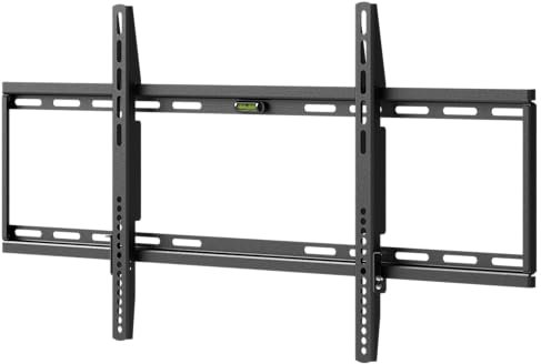 goobay TV Wandhalterung starr für 43-100 Zoll Fernseher, extrem flache Halterung mit 29mm Wandabstand, bis 70kg belastbar, VESA 800x400 - 49742