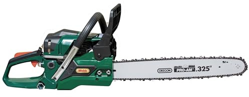 Webb WEPCS18 Petrol Chainsaw 46cm (18) Oregon Bar and Chain, Easy Start 50cc 2 Stroke Engine - 3 Year Guarantee