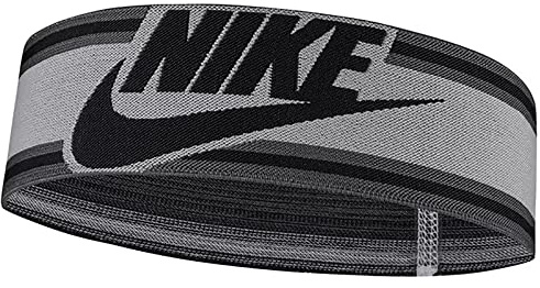 Nike Unisex – Erwachsene M Elastic Headband StirnBND, sail/Iron Grey/Black, one Size