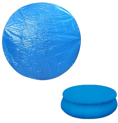 Pool Cover, 6FT Solar Pool Cover, Paddling Ground Swimming Pool Covers, Pool Solar Cover Rainproof Dust Covers Protection Cloth (2PCS Round)