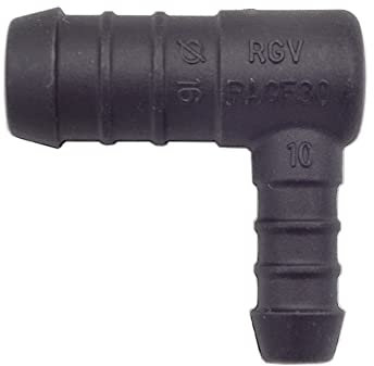 20 x YOU.S Original Schlauchverbinder Zwischenstück RGV Ø 16x10 mm 90° Winkel - L Form