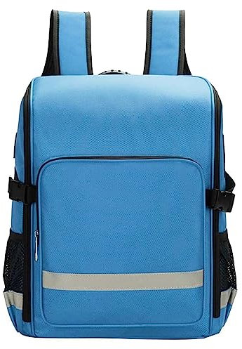 UZIAH Tragbares Erste Hilfe Set, Ersthelfer Tasche, Trauma-Rucksack Leer, Medizinisches Notfall Überlebensset Für Rettungsdienste, Camping, Häusliche Gesundheit,Blau