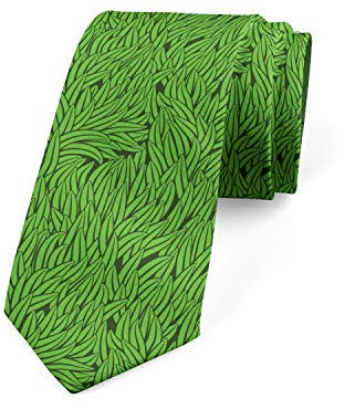 FJAUOQ Corbata moderna multicolor para hombre, Esmeralda verde lima, Taille unique