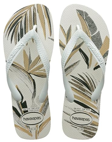 Havaianas Aloha Uomo FlipFlop White/White/Green Olive 33 EU