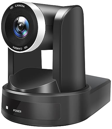 Telecamera PTZ per conferenze 1080P 2.1MP HD Zoom Ottico 20X Telecamera per videoconferenza Webcam con telecomando Interfaccia multimediale ad alta definizione USB Uscita LAN per riunioni Business