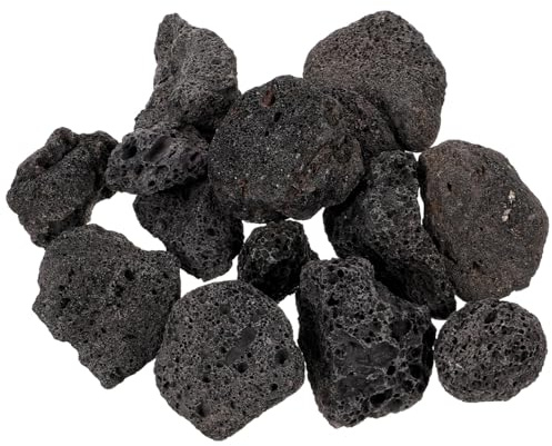 Abaodam 1Packung Vulkangestein Für Aquarien Natürliche Lavasteine Dekoration Für Topfpflanzen Poröse Steine Für Gartenteiche Und Wasserspiele Umweltfreundliche Aquariensteine