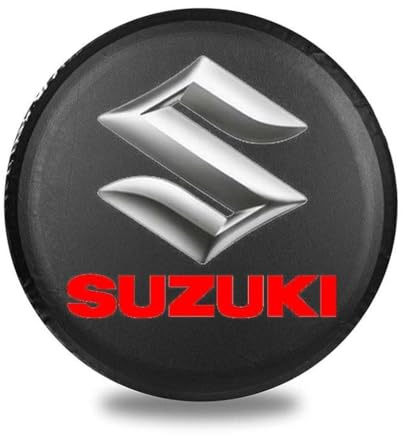LHyfA Copertura Ruota di scorta Auto,per Suzuki Jimny (GJ) 2.Gen 2018-2023,Copertura della Ruota di Scorta Protezione Solare Copriruota Antipolvere Accessori,D-16 inch
