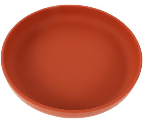 Assiette Ronde en Silicone à Ventouse Anti-déversement pour Repas