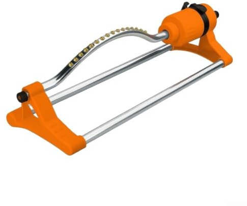 Oscillating Sprinkler with Adjustable Spray for Lawn Watering