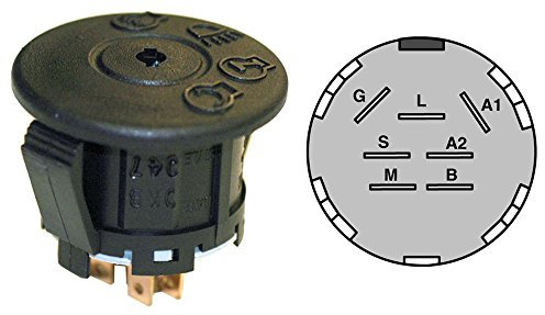 tondeuses pièces NEUF MTD tondeuse Interrupteur d'allumage 725–1741/925–1741