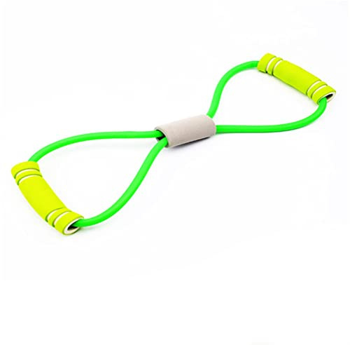 Chest Puller Schlankheitsgürtel Yoga Widerstandsband Gummi Workout Fitness Chest Expander Elastisches Band für Home Sports Übung Expander for Breast (Color : Green)