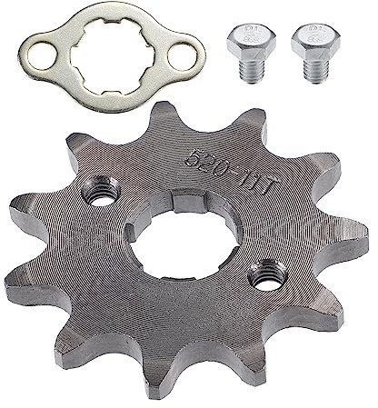 QUARKZMAN 520 Stile 11T Denti 20mm ID Motore Anteriore Pignone Set per Moto