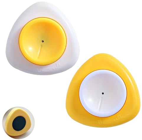 ChaLeeMoo Magenetic Egg Piercer for Raw Eggs to Get Good Hard Boiled Eggs, Egg Poker with Safety Lock Egg Pin, Easy Egg Peeler By Punching Hole at Bigger End of the Egg Before Boiling, 2 Pack