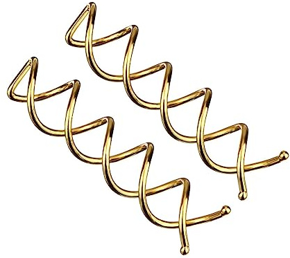 FRCOLOR 2 Sets Spiral-bobby-set Mit Mini-clips Für Die Frisur Nicht Aus Metall Für Damenhaar 20 Stück X 2