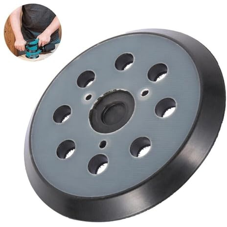 Almohadilla de respaldo de repuesto para lijadora orbital Makita de 5 pulgadas - BO5041 BO5031 BO5030 BO5040 BO5012 BO5020 BO5021 BO5010 DBO180 DBO140Z DBO180Z