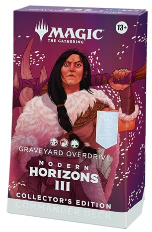 Mazo de Commander de edición de coleccionista de Horizontes de Modern 3, de Magic: The Gathering - Graveyard Overdrive (Version Anglaise)