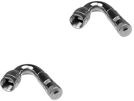 FUNOMOCYA 2 Stücke 45 45 Grad Abgewinkelt Adapter Für Reifen Ventil Universal Stem Verlängerung Für Auto Fahrrad