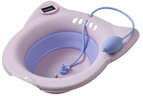 Ipetboom Sitzbad Für Faltbare Toilettenschüssel Mit Temperaturanzeige Hämorrhoidenbehandlung Und Wochenbettpflege Praktischer Soak-basin Für Erwachsene