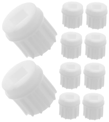 KOCKSHION 10piezas Accesorios Para De Carne Compatible Procesadores De Alimentos Empujador De Cocina Herramienta De Tamper Para Carne Material Duradero y Ligero