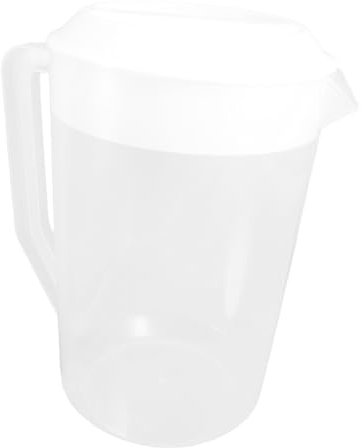 Anneome Jarra De Agua De Gran Capacidad Con Tapa Hermética Para Tés y Jugos Versátil Para Frío y Caliente Para Reuniones