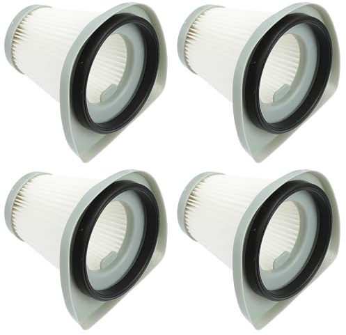 CATIEBYE 4 piezas Filtro para Aspiradora Elementos de Filtrado Antipolvo Lavables Colector de Suciedad Reutilizable Compatible con Cecotec Conga Repuesto y Resistente